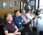 Vas. Jyrki Viitanen, Jukka Pylväs, Juhani Halme, Arttu Heinilä, Asko Keskinen, Markku Mattila, Seppo Terho, Juha Terho ja Betty Myllys