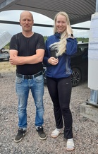 Petri Viitanen ja Justiina Koivisto.