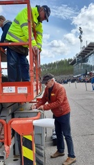 Juhani Halme kirjaa erän tuloksia