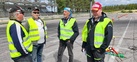 Ari, Markku, Jyrki ja Arttu.