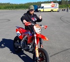 Tuomas Harhala, lajin vakioharrastaja.