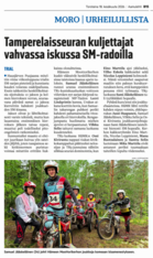 Moron juttu kisoista AL/Moro 18.6.2026