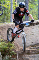 Antti Jukarainen Hämeen Biketrialissa Sulkavuoressa
Kuva,Marko Siiskonen
